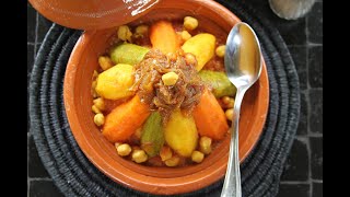 COUSCOUS ROYAL TRADITIONNEL (Recette MAROCAINE) - Recette Détaillée 👨‍🍳❤