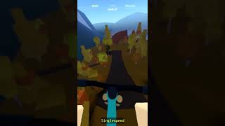 EPIC FAIL IN ROBLOX MOUNTAIN BIKING | Mountain Biking in ROBLOX #Shorts