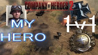 1v1 company of heroes2!با گزارشگری مه مقدس