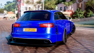 Forza Horizon 5 Audi RS6 WIDEBODY sounds incredible