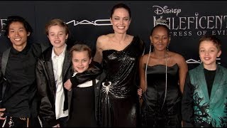 Angelina Jolie, Elle Fanning, Michelle Pfeiffer & more at the Maleficent Mistress of Evil Premiere