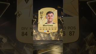 Martínez #subscribe #fifa #fifaultimateteam #ultimateteam #shorts #eafc25 #martinez