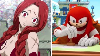 Knuckles rates Fairy Tail crushes Part 2