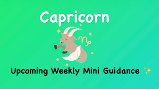 Capricorn - As things blossom… 🌼🪞🌸 - Upcoming Week’s Mini Guidance ✨