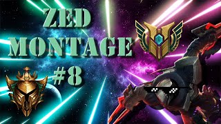 Low Elo Gold Ranked Zed Montage #8