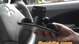 Buybits portable, weighted friction dash mount and arm