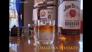 Dalgona Whisky Challenge | Dalgona Peg