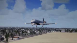 Cactus, American EMB-145 landing at Syracuse.