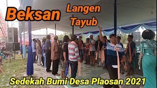 Beksan Langen Tayub. Sedekah Bumi Plaosan