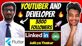 Profile Building Guide for students🔥 | Growing on LinkedIn | Personal Brand | Aditya Thakur