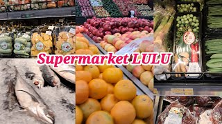 Belanja hemat di supermarket lulu buah2an dan sayuran segar2