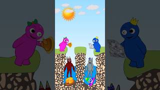 Garten of Banban in the pit! Rainbow friends save them #rainbowfriends #banban