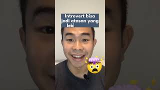 Bos introvert lebih efektif dari bos extrovert? #shorts #tipskerja #duniakerja #pengembangandiri