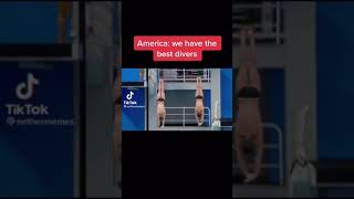 America: We have the best divers 😂