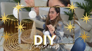 DIY NAVIDEÑOS I Deco de navidad FÁCIL, BONITA y BARATA!