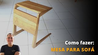 MESA DE SOFÁ - CURSO WOOD WEEKEND