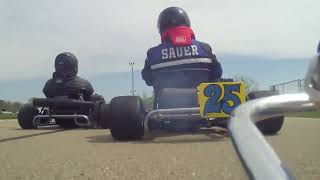 2023 Brodhead | Spring Vintage Kart Race #2 Onboard