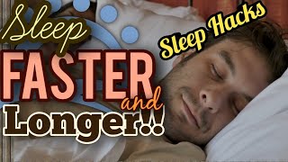 How to Fall Asleep Really Quickly | 4 Sleep Hacks