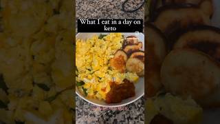 #shorts Keto What I eat in a day on KETO!