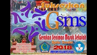 Gerakan Seniman Masuk Sekolah Sulut 2018