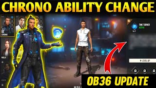 Ob36 update Character Ability Changes Free Fire|| in Telugu