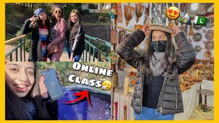 TAKING ONLINE CLASS IN A CHAIRLIFT! | Bhurban Vlog🇵🇰