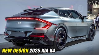 Будущее седанов: 2025 Kia K4 - где производительность встречает практичность!