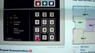 Brinks Home Security Keypad Demo