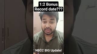 NBCC approves bonus shares in 1:2 ratio | Record date #stockmarket #nbcc