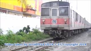 81 - PNR DEL 921 Hauling ex-JR East EMU 203 Set 6 leaving New Alabang Station