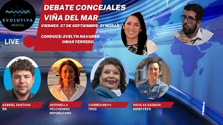 Debate de concejales por la comuna de Viña del Ma