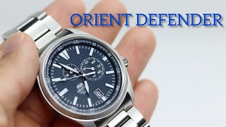 Orient Defender Blue Dial Field Watch Unboxing and Review