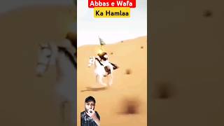 Abbas E Alambardar Ka Hamlaa #1472 #bleesing #hazratabbas #islamicvideo #yaaballfazll_abbas #history