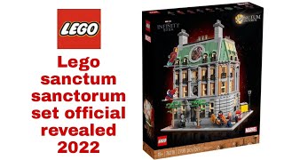 Lego sanctum sanctorum set official revealed 2022