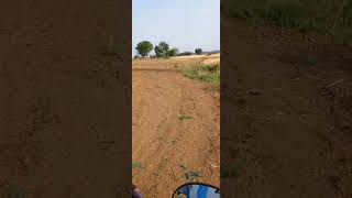 Motorcycle khet me gusa di😱😱😅|#offroad #masti #viral #shorts #trending #rider #funny #ridingabike