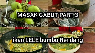 ikan LELE Bumbu Rendang | Catfish With Rendang Seasoning | Masak Gabut Part 3 | Cook Unclear Part 3