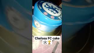 Chelsea FC Cake ⚽🏆 #shorts