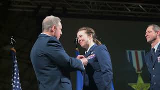 Air Force captain Lacey Hester becomes 1st woman in service history to receive Silver Star