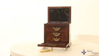 Antique Coromandel Writing / Cabinet by Houghton and Gunn