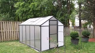 Backyard Hubby Greenhouse Setup