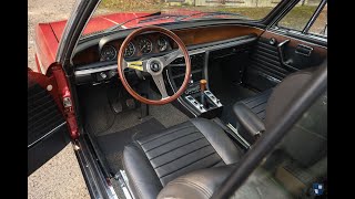 Driving the 1975 BMW 3.0 CSi - Granat Red, Matching Numbers, A/C - Oldenzaal Classics