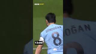 Ilkay Gundogan scores the fastest goal in the FA Cup Final History inside 13 Seconds.