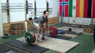 135 Kilogram Max Squat Clean