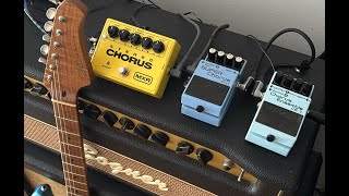 Boss vs. MXR: Comparando Pedales de Chorus