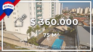 Apartamento com 2 dormitórios à venda, 75 m² por R$ 360.000,00 - Jardim da Fonte - Jundiaí/SP