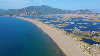 Dalyan İztuzu Plajı drone 4k