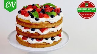 Tres Leches Layer Cake Recipe || William's Kitchen