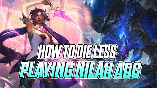 Die Less While Playing Nilah 0 Death's At Minute 35 In A Close Game! (Rank 1 Nilah EUW)