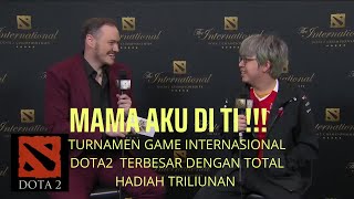 Mama Aku di TI!!! Xepher T1 - The International 10 Dota 2 Interview  #dota2 #ti10 #t1dota #shorts