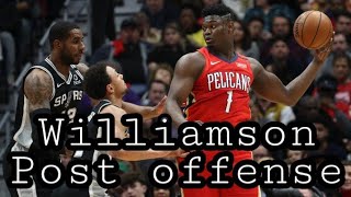 Zion Williamson Post offense